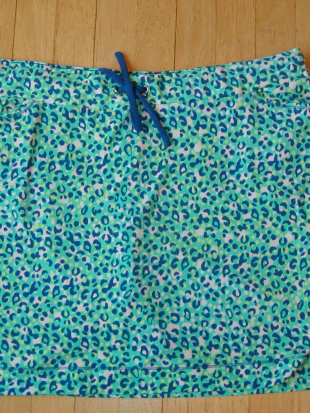 Chico's leopard print skort. NWT. Size 3 (16-18)
